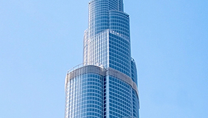 SapienStone sul Burj Khalifa di Dubai