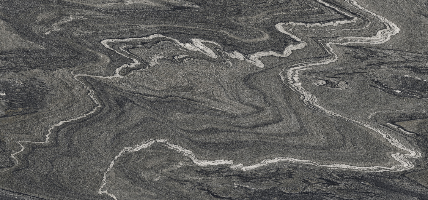 Top cucina Effetto Marmo silver wave 4d