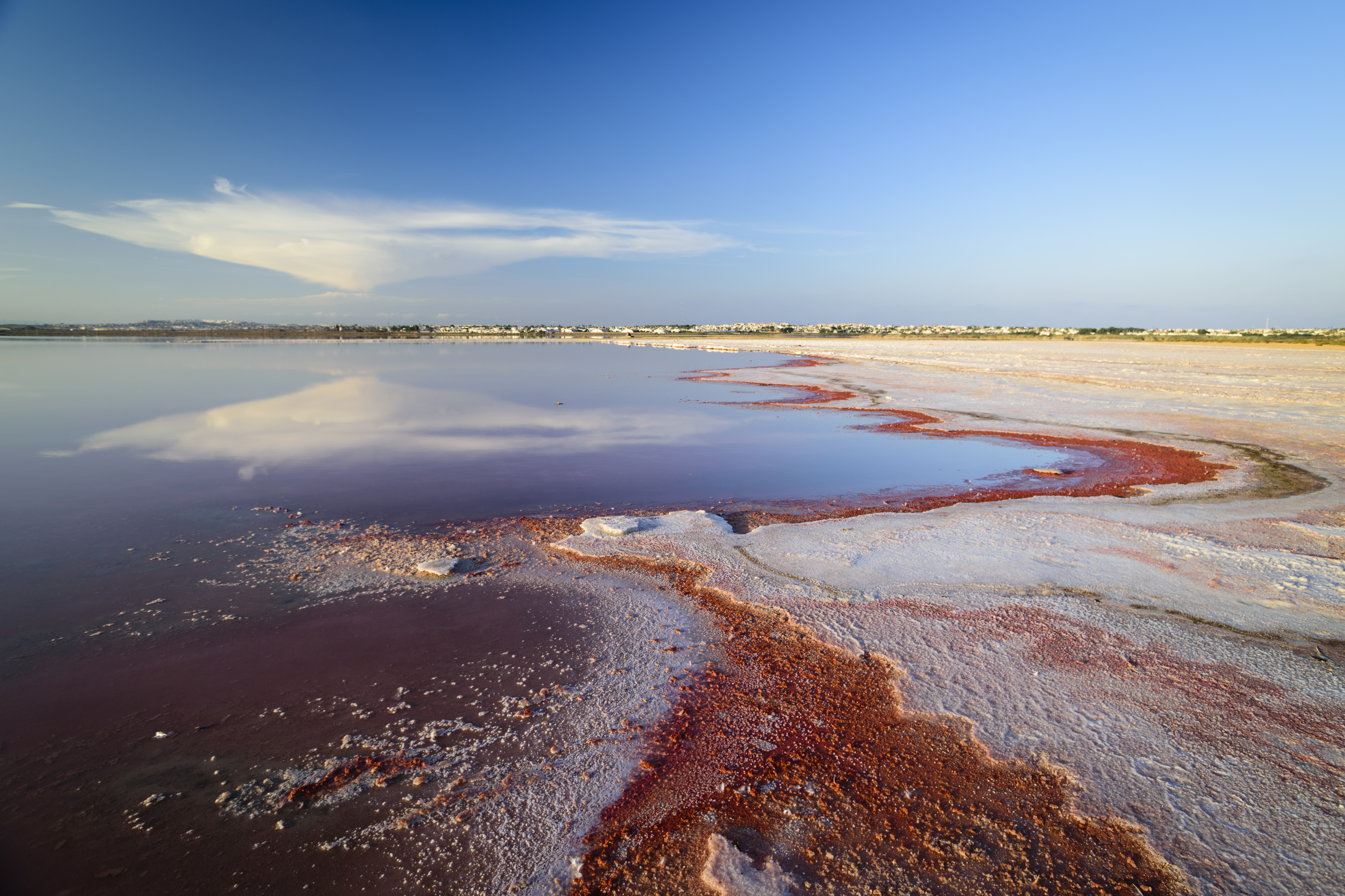 Esistono davvero i laghi rosa e grandi edifici a forma di cicala? Nella regione di Alicante sì!