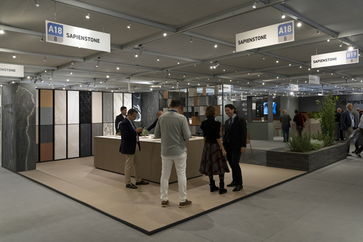 Sapienstone alla fiera SICAM 2024: Design innovativo e superfici d'avanguardia per l'interior design