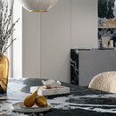 Top cucina effetto marmo nero Grand Antique - SapienStone